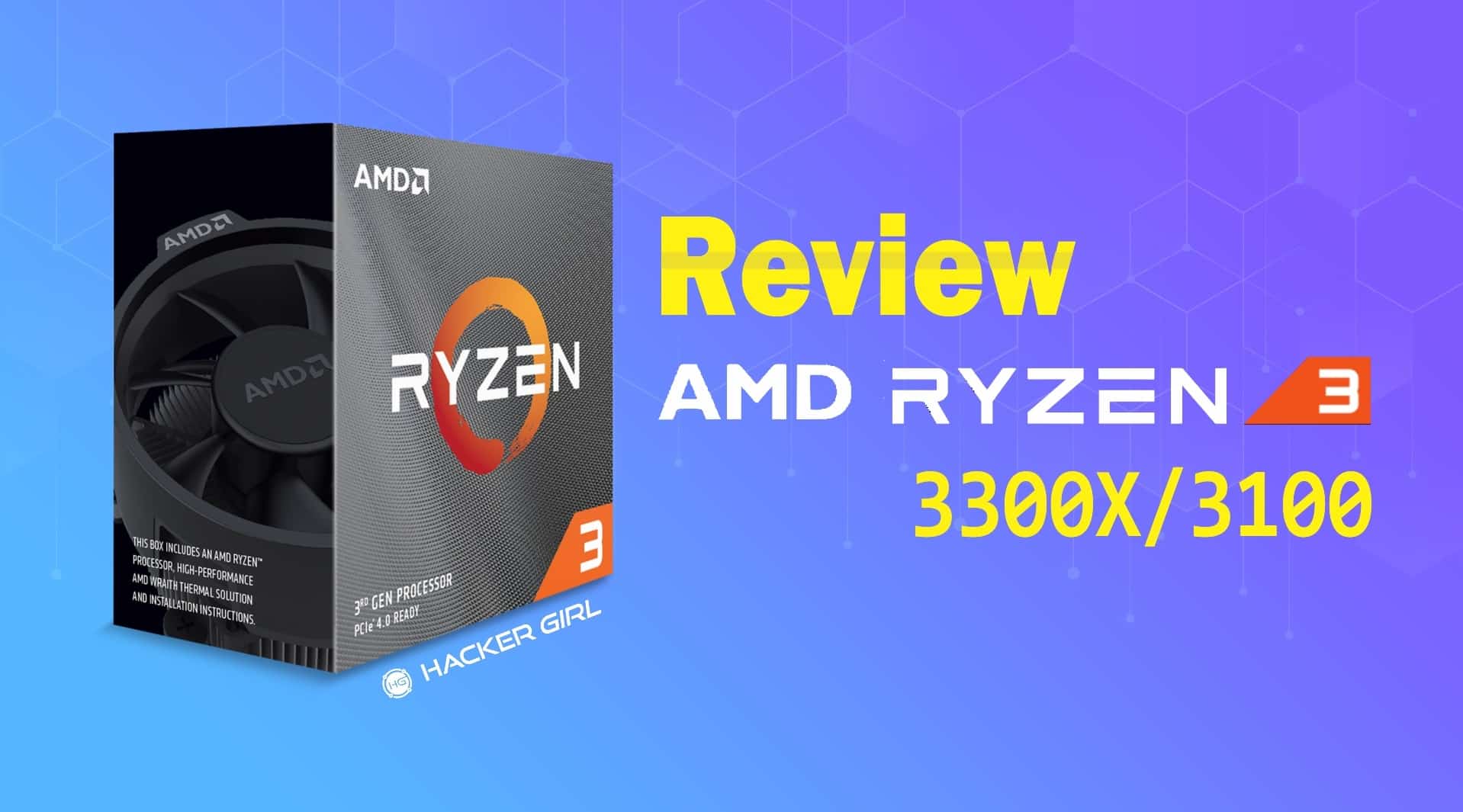 AMD Ryzen 3 3300X / 3100 Review en Español