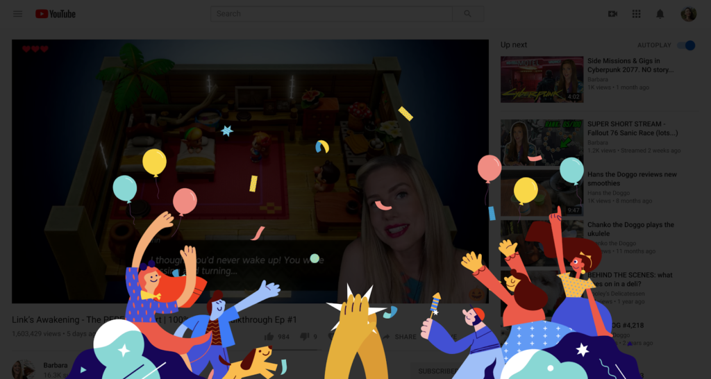YouTube Aplausos