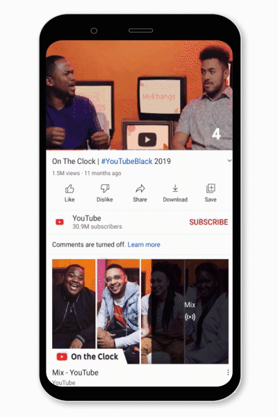 YouTube Capitulos